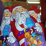 Schokoladen Weihnachtsmänner schon im September